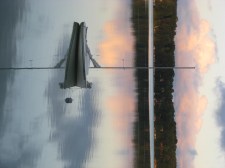 Sunrise on our sailboat